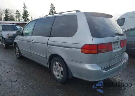 2001 Honda Odyssey Ex из США, поврежденный, VIN 2HKRL18641H536757